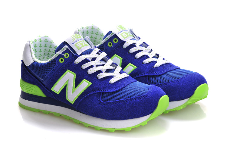 Chaussure New Balance 574 Pour Femme en Bleu